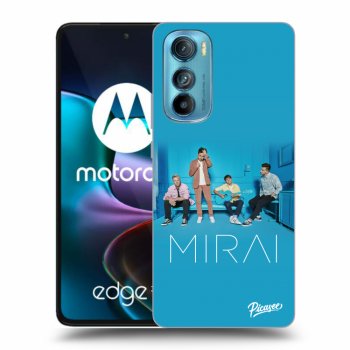 Picasee silikonový černý obal pro Motorola Edge 30 - Mirai - Blue