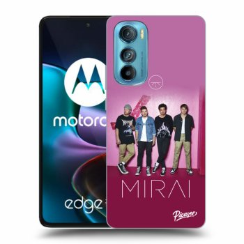 Picasee silikonový černý obal pro Motorola Edge 30 - Mirai - Pink