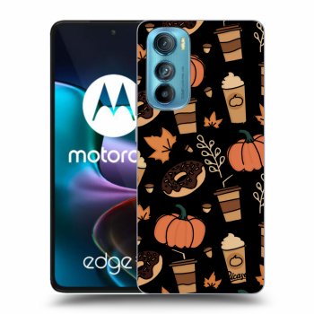 Picasee silikonový černý obal pro Motorola Edge 30 - Fallovers