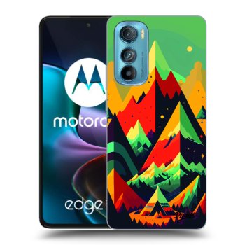 Picasee silikonový černý obal pro Motorola Edge 30 - Toronto