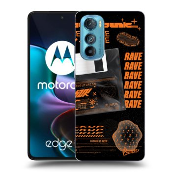Picasee silikonový průhledný obal pro Motorola Edge 30 - RAVE