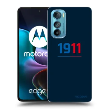 Picasee silikonový průhledný obal pro Motorola Edge 30 - FC Viktoria Plzeň D