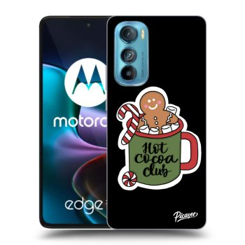 Picasee silikonový černý obal pro Motorola Edge 30 - Hot Cocoa Club