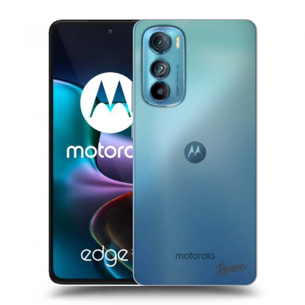 Picasee silikonový průhledný obal pro Motorola Edge 30 - Clear