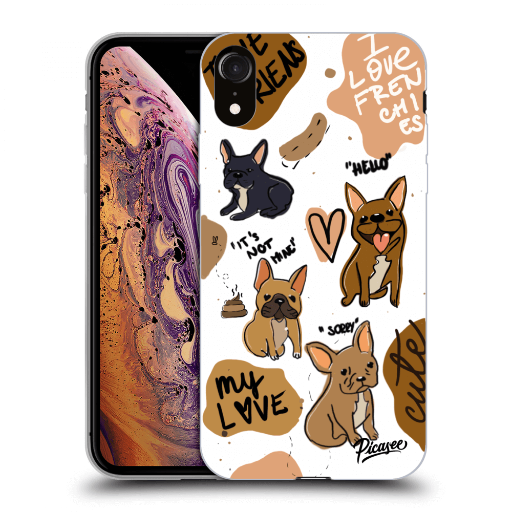 Picasee ULTIMATE CASE pro Apple iPhone XR - Frenchies
