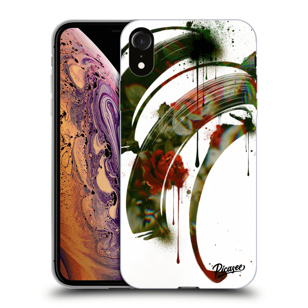 Picasee ULTIMATE CASE pro Apple iPhone XR - Roses white
