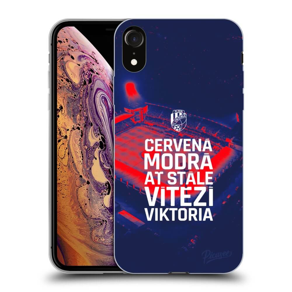 Picasee ULTIMATE CASE pro Apple iPhone XR - FC Viktoria Plzeň E