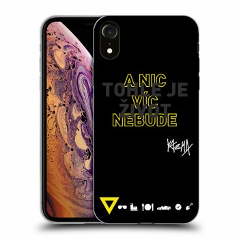 Obal pro Apple iPhone XR - Kazma - TOHLE JE ŽIVOT A NIC VÍC NEBUDE