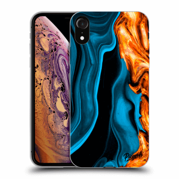 Obal pro Apple iPhone XR - Gold blue