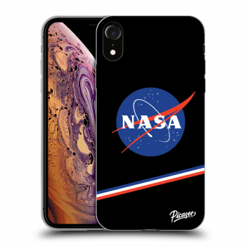 Picasee silikonový černý obal pro Apple iPhone XR - NASA Original