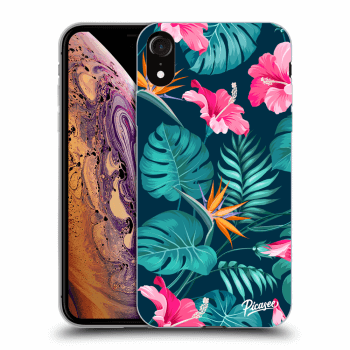 Obal pro Apple iPhone XR - Pink Monstera