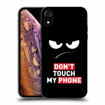 Obal pro Apple iPhone XR - Angry Eyes - Transparent