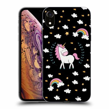 Obal pro Apple iPhone XR - Unicorn star heaven