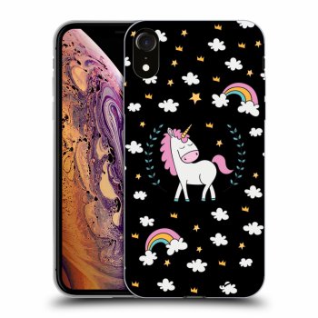 Obal pro Apple iPhone XR - Unicorn star heaven