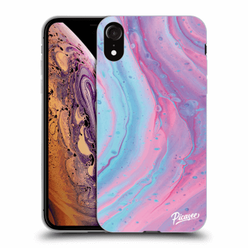 Obal pro Apple iPhone XR - Pink liquid