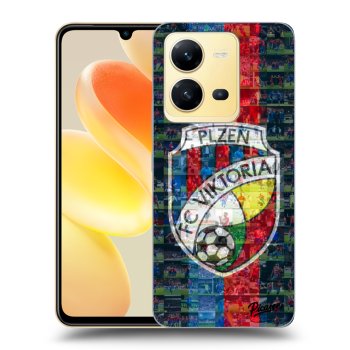 Picasee silikonový černý obal pro Vivo X80 Lite - FC Viktoria Plzeň A