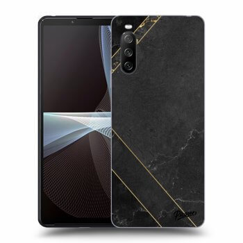 Obal pro Sony Xperia 10 III - Black tile