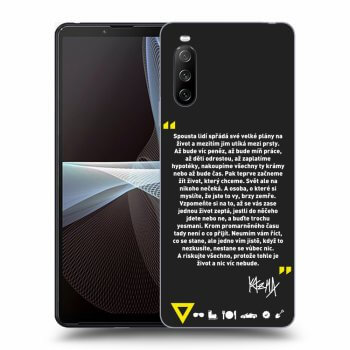 Obal pro Sony Xperia 10 III - Kazma - BUĎTE TROCHU YESMANI