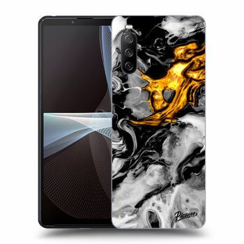 Obal pro Sony Xperia 10 III - Black Gold 2