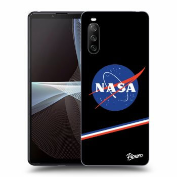 Picasee silikonový černý obal pro Sony Xperia 10 III - NASA Original