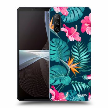 Obal pro Sony Xperia 10 III - Pink Monstera