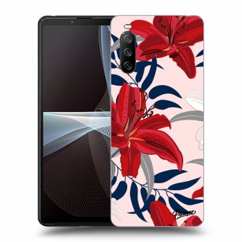 Obal pro Sony Xperia 10 III - Red Lily
