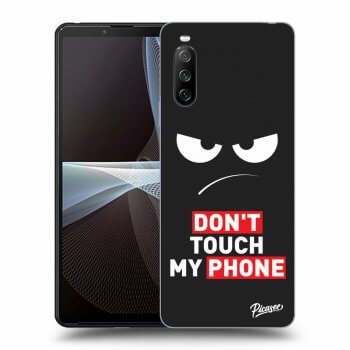 Obal pro Sony Xperia 10 III - Angry Eyes - Transparent