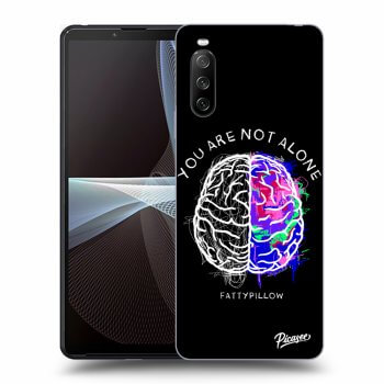 Obal pro Sony Xperia 10 III - Brain - White