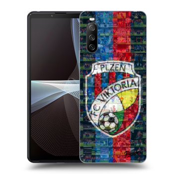 Picasee silikonový černý obal pro Sony Xperia 10 III - FC Viktoria Plzeň A