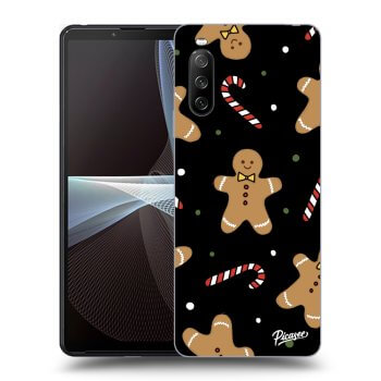Picasee silikonový černý obal pro Sony Xperia 10 III - Gingerbread