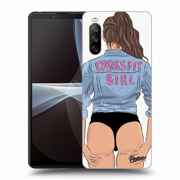 Obal pro Sony Xperia 10 III - Crossfit girl - nickynellow