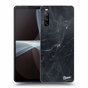 Obal pro Sony Xperia 10 III - Black marble