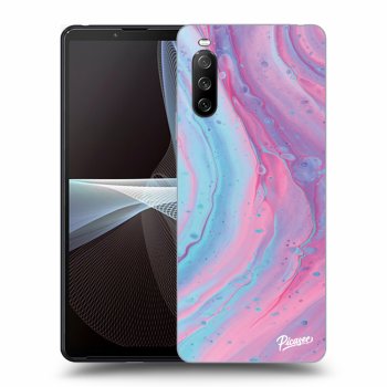 Obal pro Sony Xperia 10 III - Pink liquid