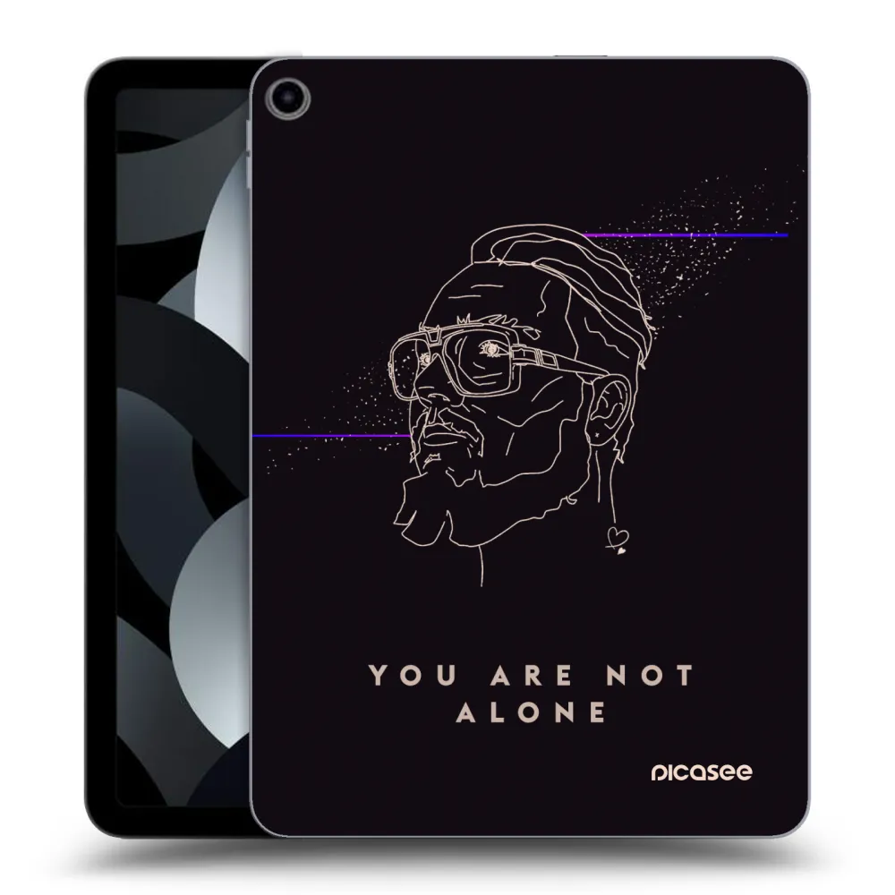 Picasee silikonový průhledný obal pro Apple iPad Pro 11" 2019 (1.gen.) - You are not alone