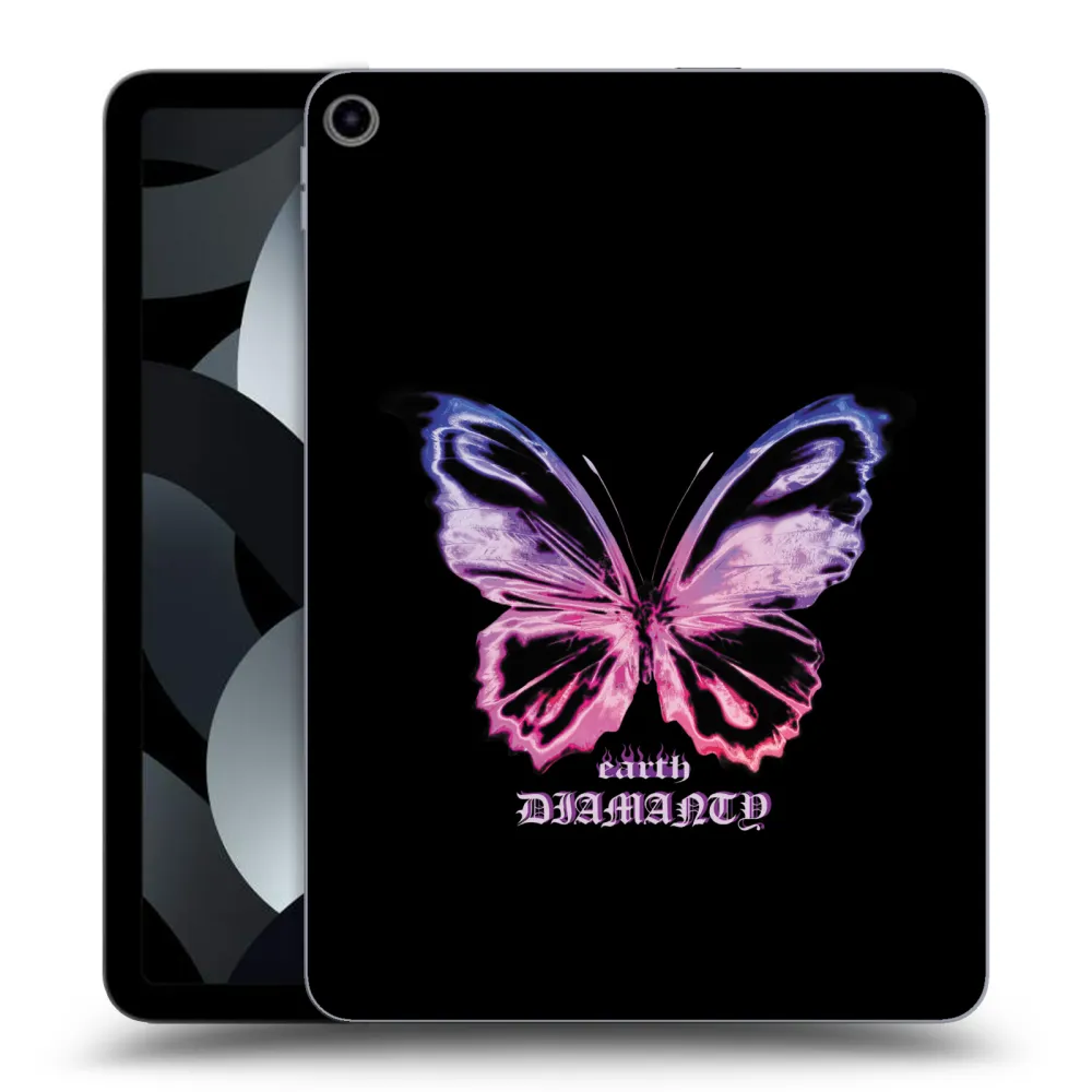 Picasee silikonový průhledný obal pro Apple iPad Pro 11" 2019 (1.gen.) - Diamanty Purple