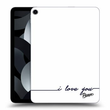 Picasee silikonový průhledný obal pro Apple iPad Pro 11" 2019 (1.generace) - I love you