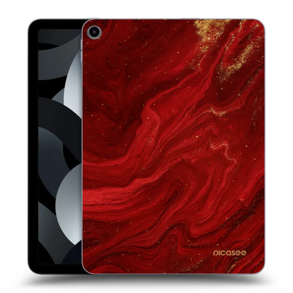 Picasee silikonový průhledný obal pro Apple iPad Pro 11" 2019 (1.gen.) - Červená