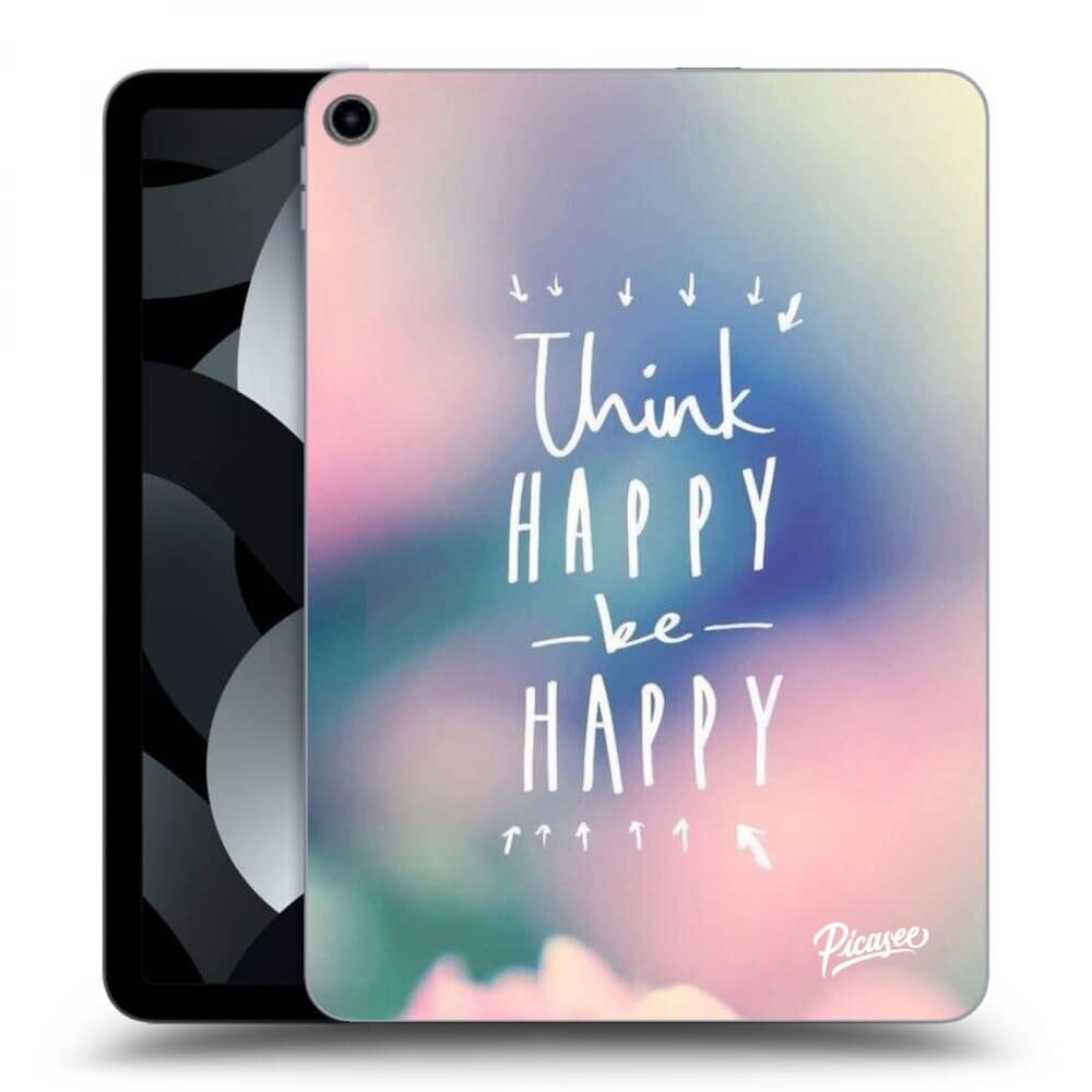 Picasee silikonový průhledný obal pro Apple iPad Pro 11" 2019 (1.generace) - Think happy be happy