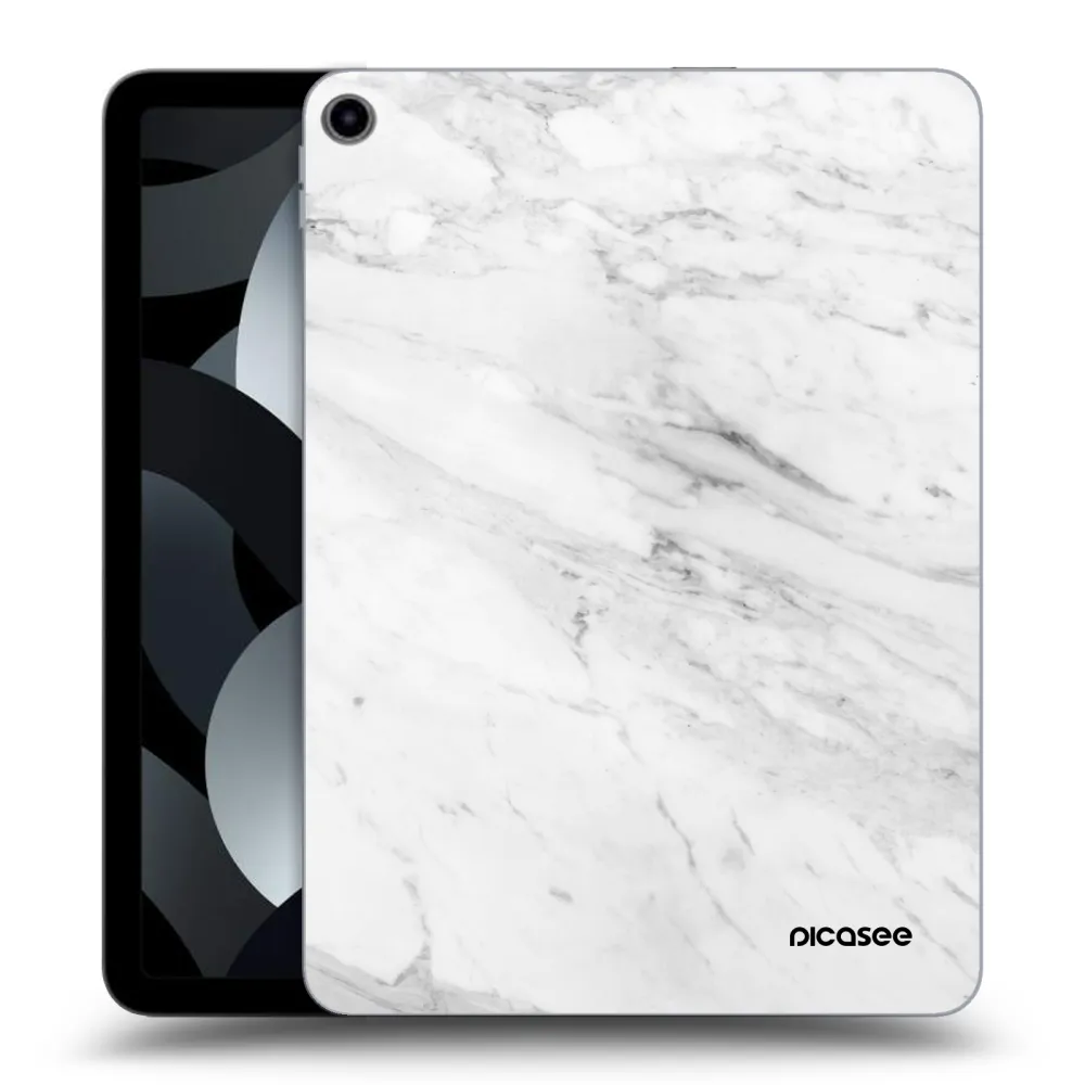 Picasee silikonový průhledný obal pro Apple iPad Pro 11" 2019 (1.gen.) - White marble