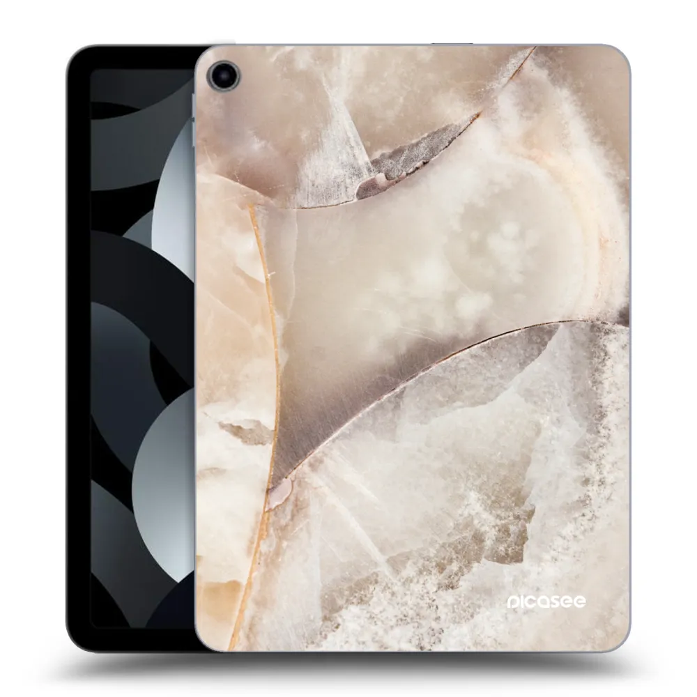 Picasee silikonový průhledný obal pro Apple iPad Pro 11" 2019 (1.gen.) - Cream marble