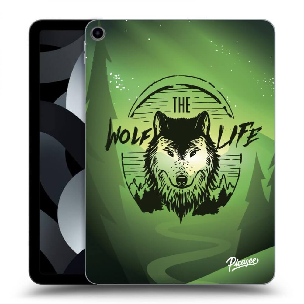 Picasee silikonový průhledný obal pro Apple iPad Pro 11" 2019 (1.generace) - Wolf life