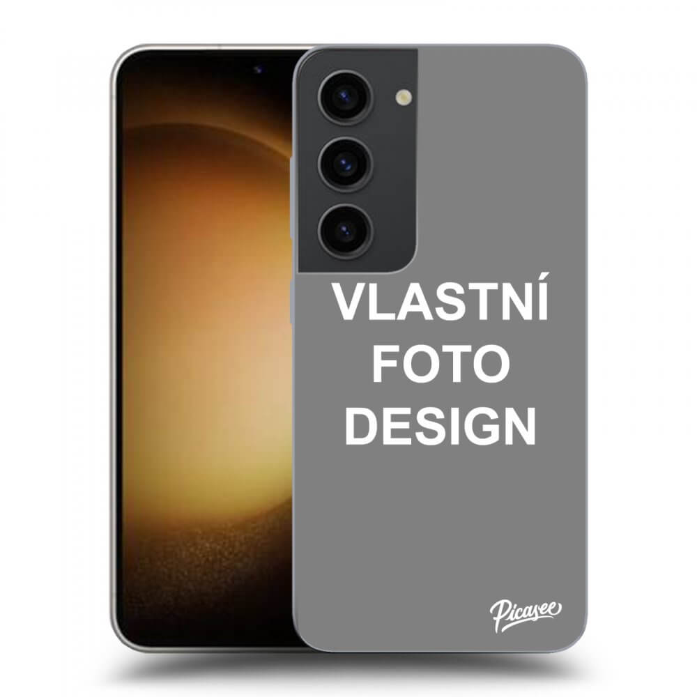 Picasee silikonový průhledný obal pro Samsung Galaxy S23 5G - Vlastní fotka/motiv