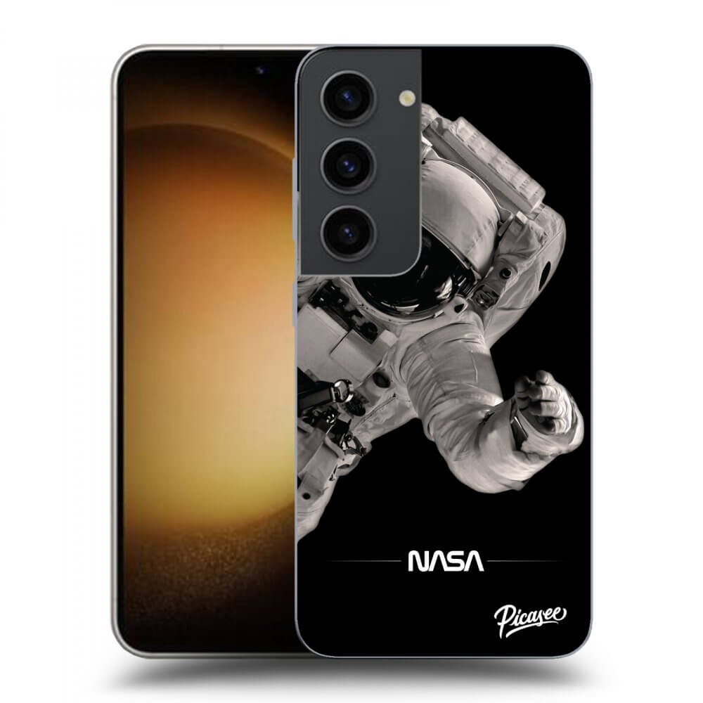 Picasee silikonový průhledný obal pro Samsung Galaxy S23 5G - Astronaut Big