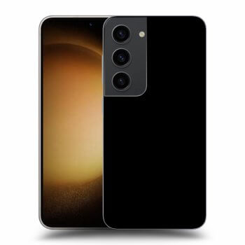 Picasee silikonový černý obal pro Samsung Galaxy S23 5G - Separ - Black On Black 1