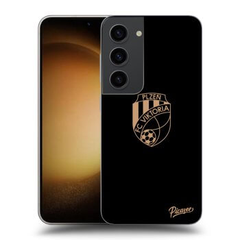 Picasee silikonový černý obal pro Samsung Galaxy S23 5G - FC Viktoria Plzeň I