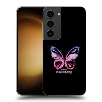 Obal pro Samsung Galaxy S23 5G - Diamanty Purple