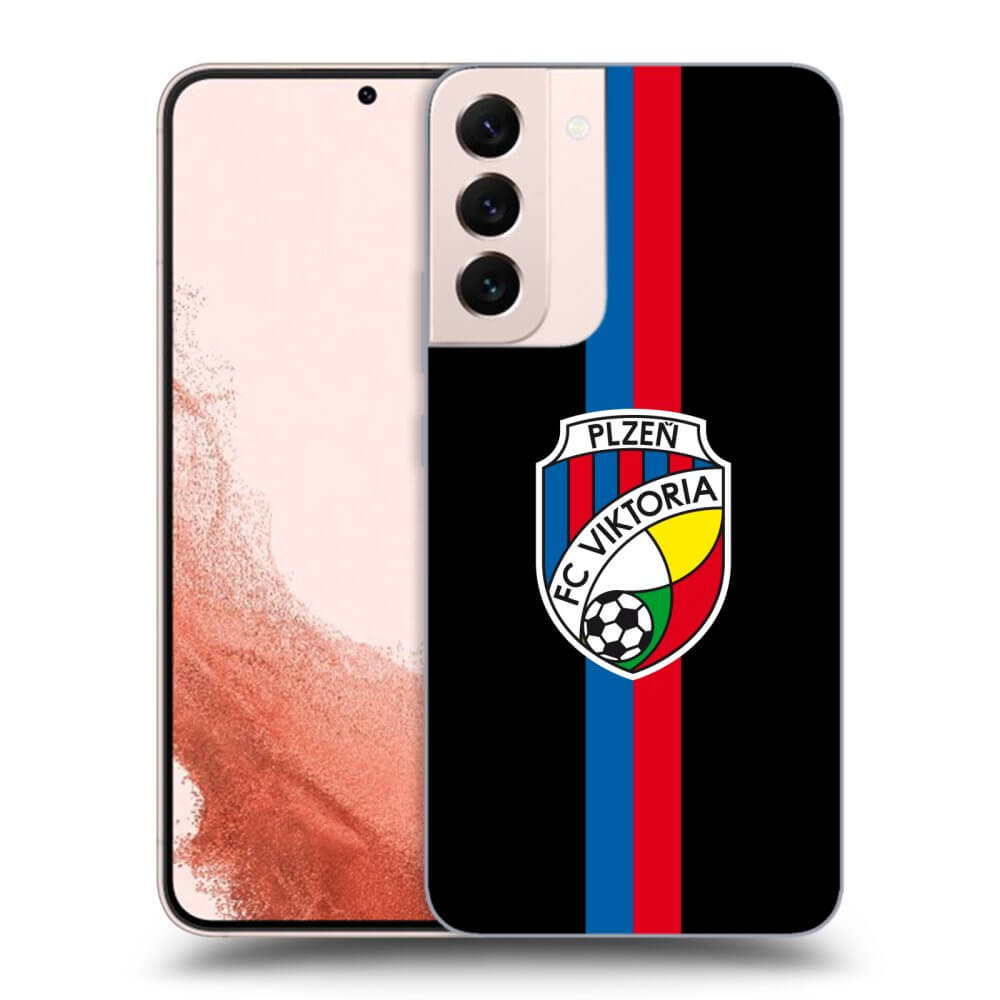 Picasee silikonový černý obal pro Samsung Galaxy S23+ 5G - FC Viktoria Plzeň H