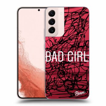 Picasee silikonový průhledný obal pro Samsung Galaxy S23+ 5G - Bad girl