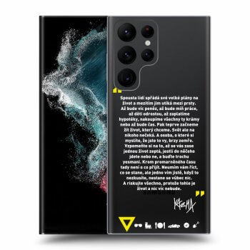 Obal pro Samsung Galaxy S23 Ultra 5G - Kazma - BUĎTE TROCHU YESMANI