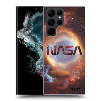 Picasee silikonový černý obal pro Samsung Galaxy S23 Ultra 5G - Nebula